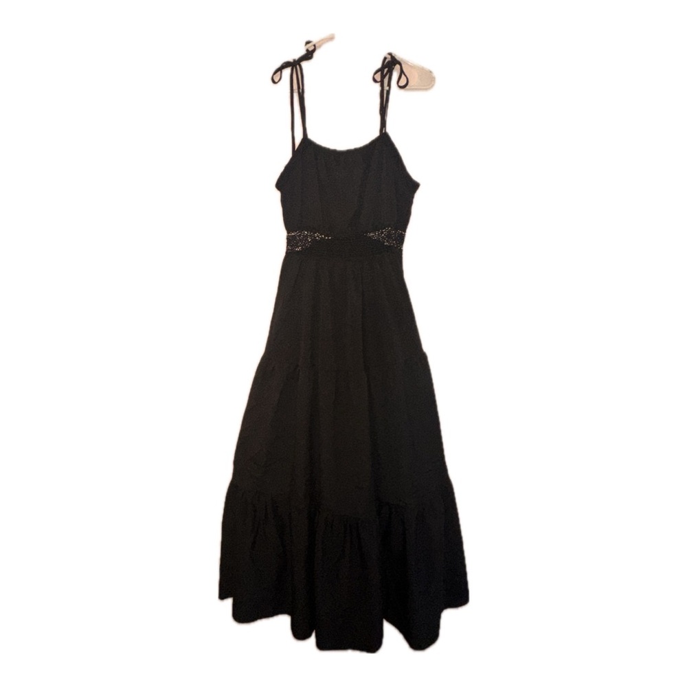 Black summer sundress